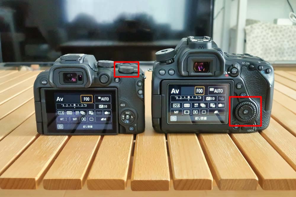 EOS 80D R10 サブ電子ダイヤル